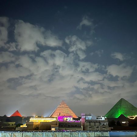 Mesho Falcon Pyramids View Inn Kafret el-Gabal Dış mekan fotoğraf