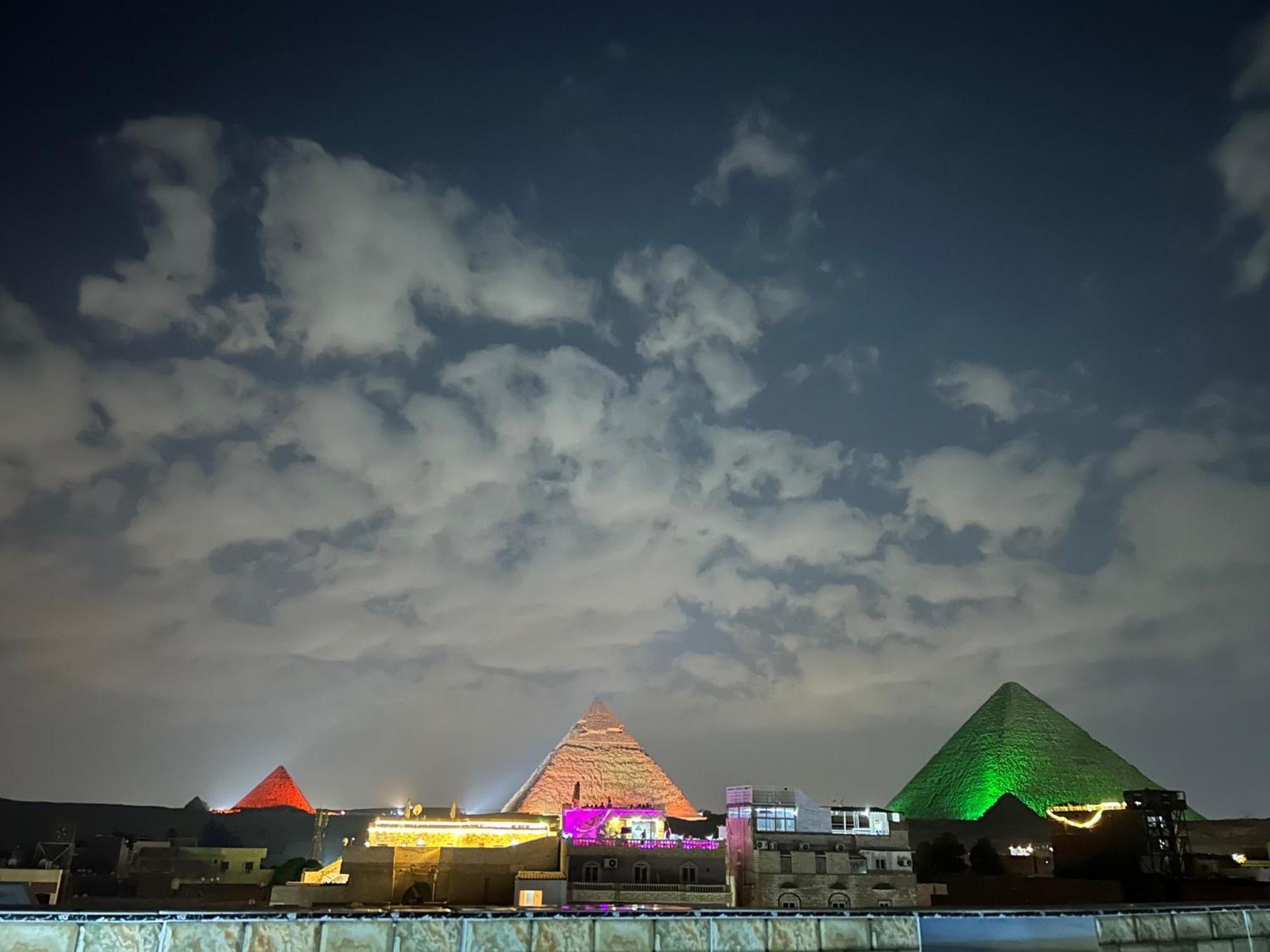 Mesho Falcon Pyramids View Inn Kafret el-Gabal Dış mekan fotoğraf