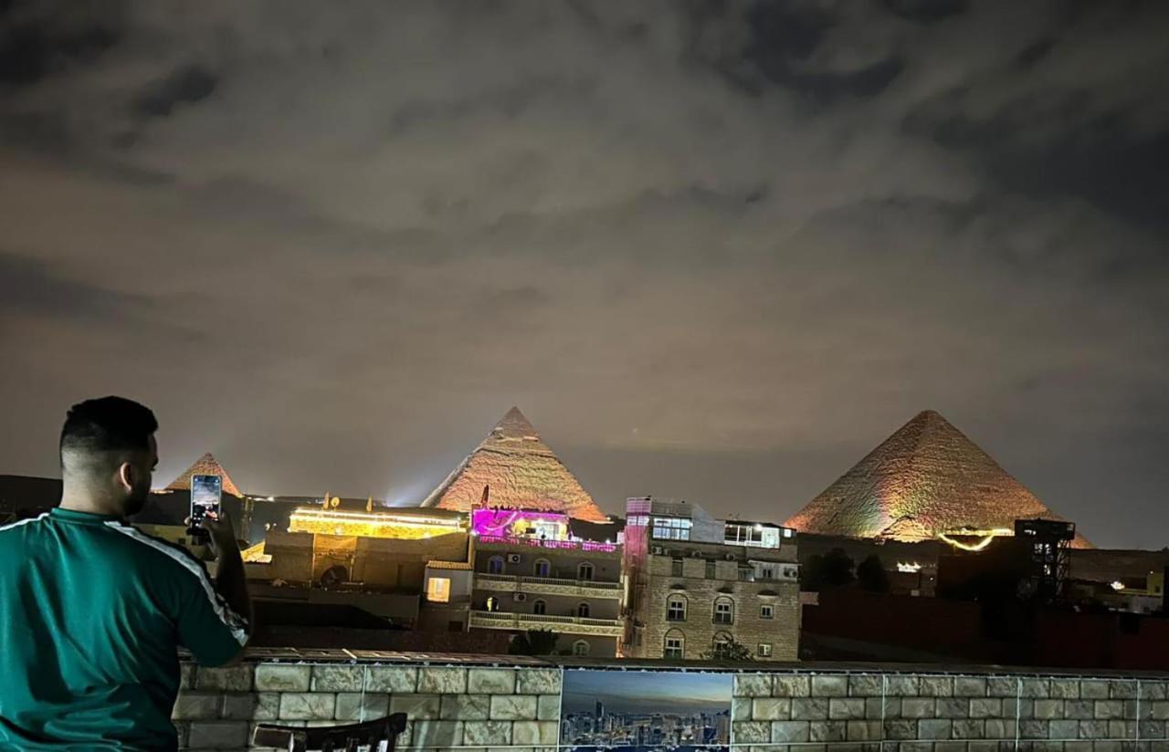Mesho Falcon Pyramids View Inn Kafret el-Gabal Dış mekan fotoğraf