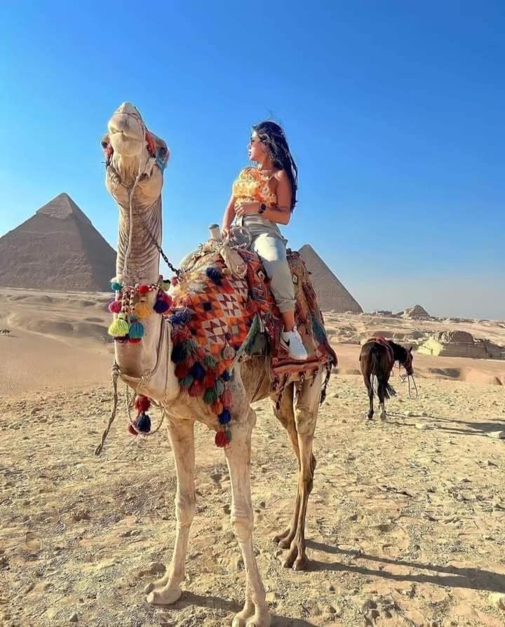 Mesho Falcon Pyramids View Inn Kafret el-Gabal Dış mekan fotoğraf